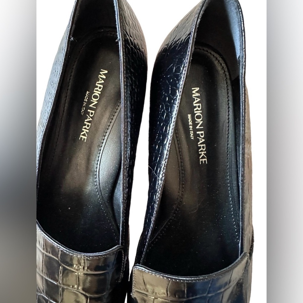 NWB Women’s Gigi Slides leather Loafers by Marion Parke Size 38 - 7​ - Picture 4 of 8